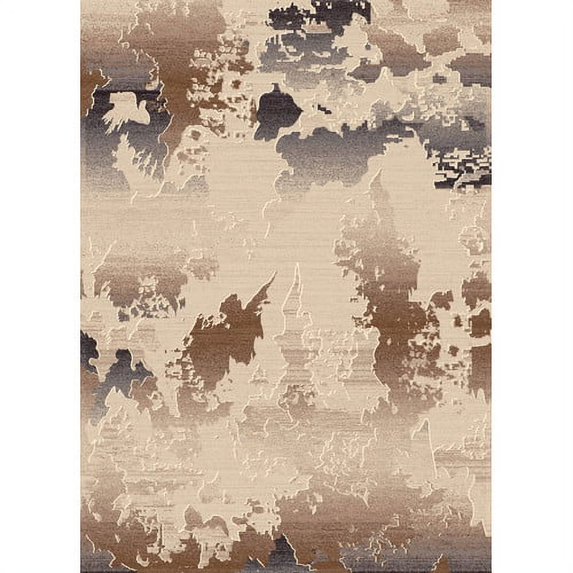 Crescent Drive Rug Company Treasure Cream Abstract Rug