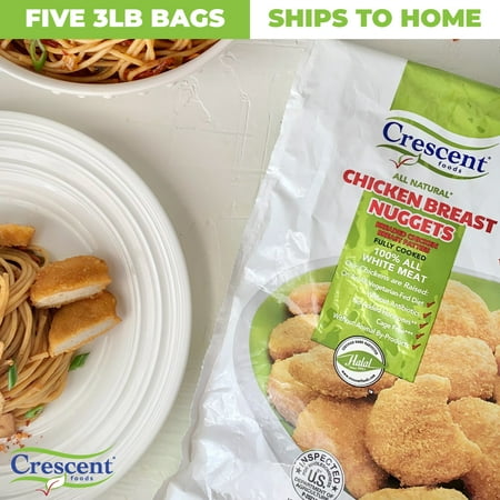Crescent Foods Chicken Breast Nuggets, Fully Cooked