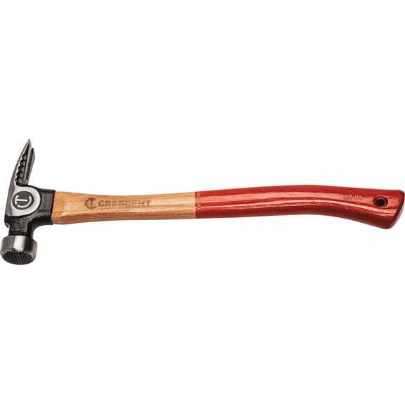 Crescent Framing Hammer with Hickory Handle - Pack of 2 Heavy-Duty Construction, Professional Use