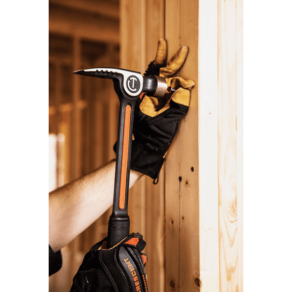 Crescent Framing Hammer with Steel Handle - Single Pack Heavy-Duty Construction, Professional Use