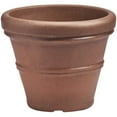 thumbnail image 1 of Crescent Garden (#A265033) Brunello Classic Rolled-Rim Planter, Rust 20", 1 of 4