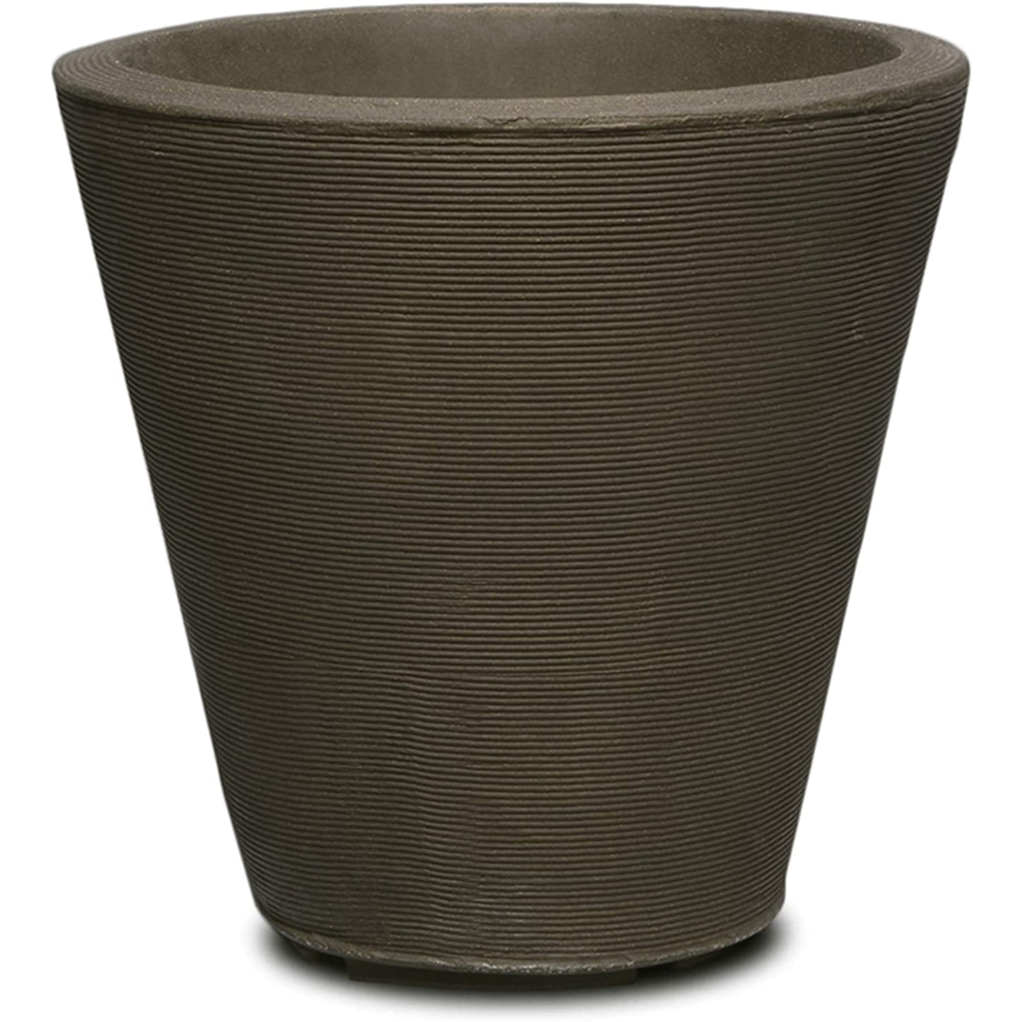 Old Bronze 20" Double-Walled Outdoor Planter