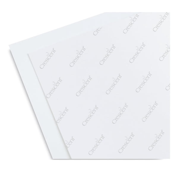 Crescent Illustration Board - 32" x 40", 14-Ply, White, Cold Press