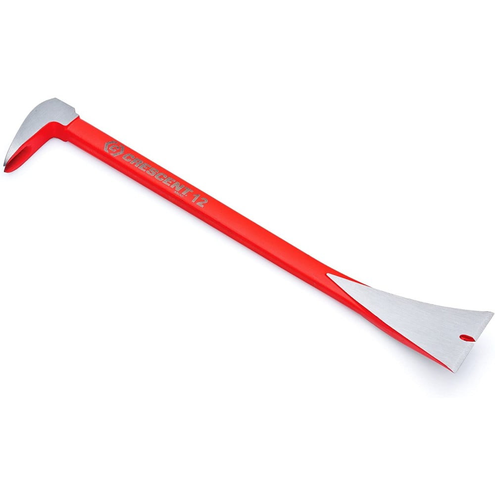 Crescent 12" Moulding Pry Bar - MB12-06, Heavy Duty Tool For Demolition & Trim Work