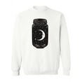 thumbnail image 1 of Crescent Moon And Star! Sweatshirt Women -Image by Shutterstock, Female Large, 1 of 4