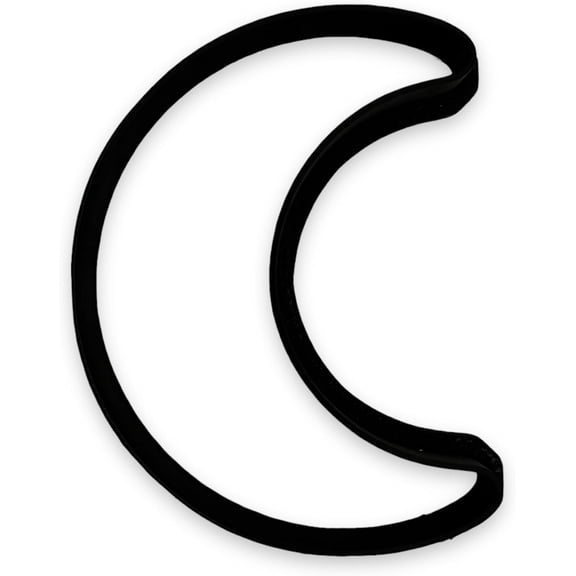 Crescent Moon Cookie Cutter (3.5 inch)