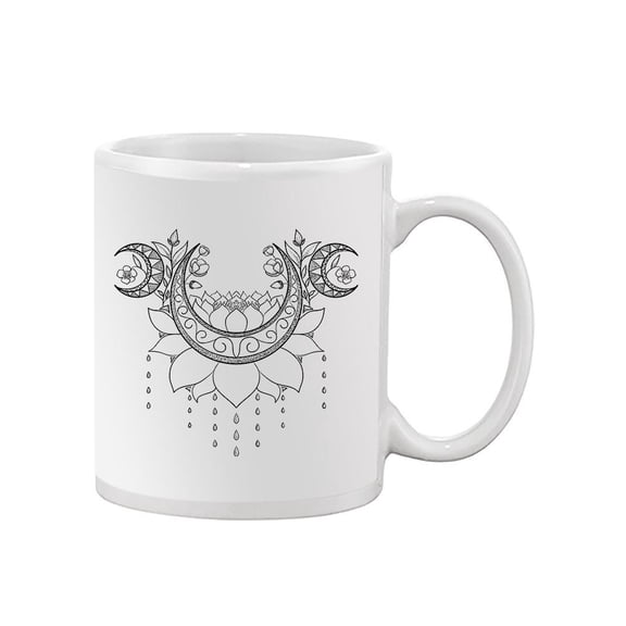 Crescent Moon Design Mug -Image by Shutterstock,