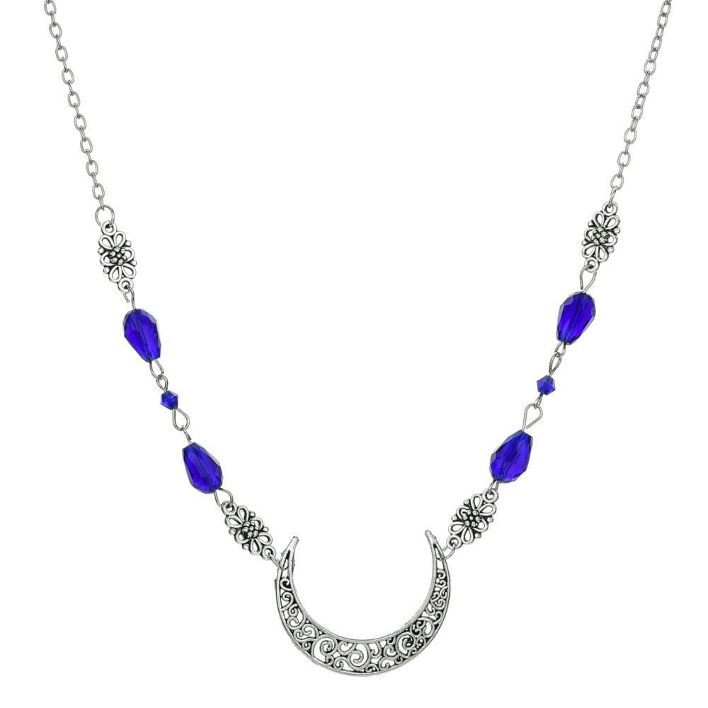 Crescent Moon Head Chain Vintage Crystal Headpieces Hair Accessories