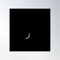 thumbnail image 1 of Crescent Moon Poster Wall Art, Modern Wall Decor, 16x16 UNFRAMED, 1 of 3