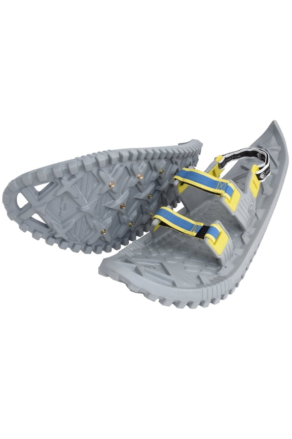 Snowshoes Eco Eva Ultralight 22" Foam Snowshoes for Men & Women | Hiking & Running Insulated Rocker Cloud Deck with Hook & Loop Binding & Durable Ice Spikes