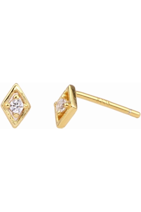 Crescent Moon Stud Earrings for Women 925 Sterling Silver CZ Cartilage Earring Mini Dainty Cubic Zirconia Diamond Piercing Jewelry[r6407]