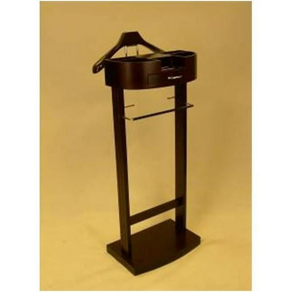 Crescent Moon Valet - Dark Walnut