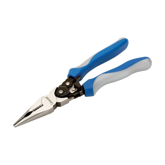 Crescent PS6549C - Pro Series 9" Box Joint Straight Side Cutting Multi-Material Handle Long Nose Pliers