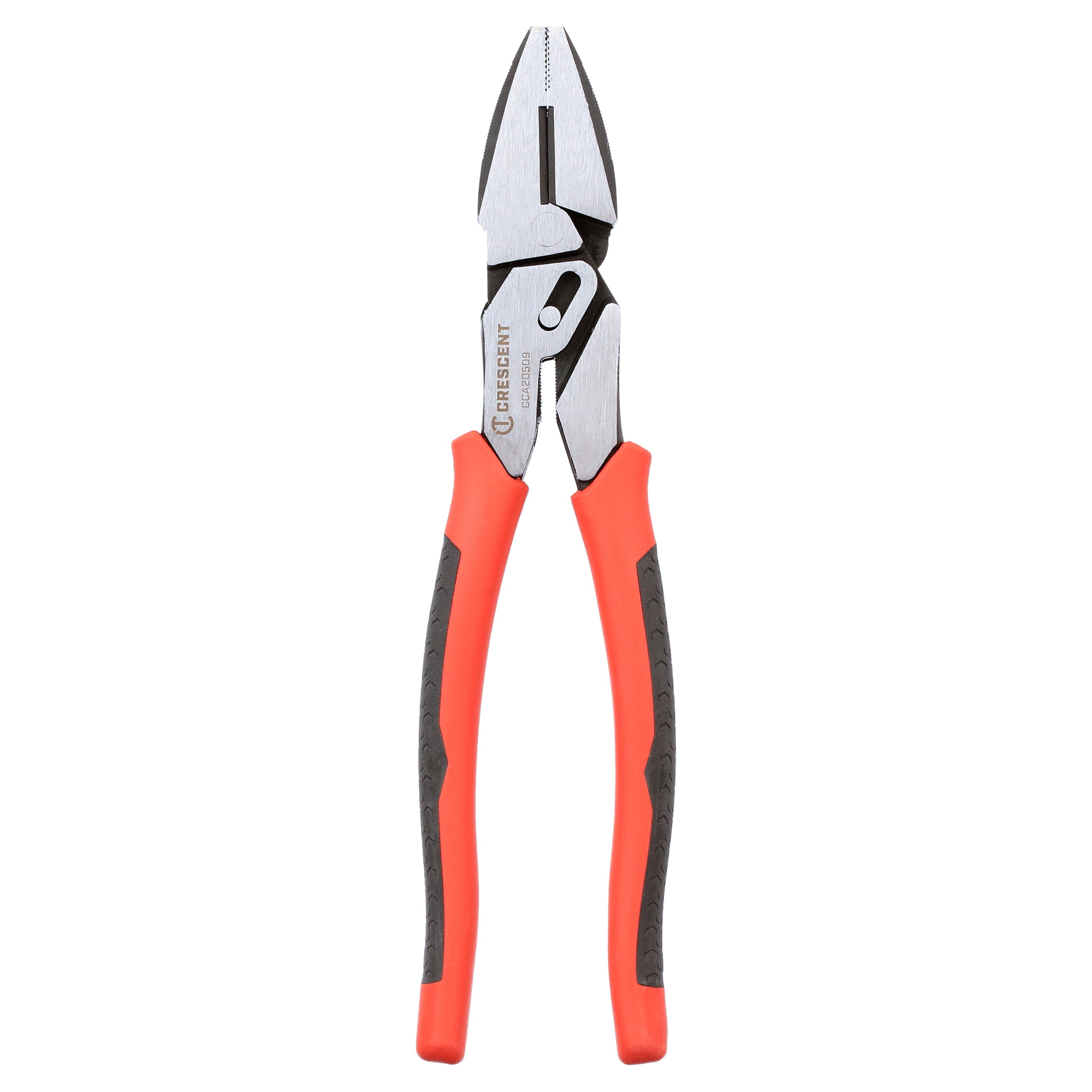 Crescent Pivot Pro CCA20509 Lineman's Plier 1.3 in Jaw Opening Serrated Jaw Red Handle