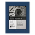 thumbnail image 1 of Crescent Pre-Cut Mat - Bottle Blue, 12" x 16" (8-1/2" x 11-1/2" Opening), 1 of 1