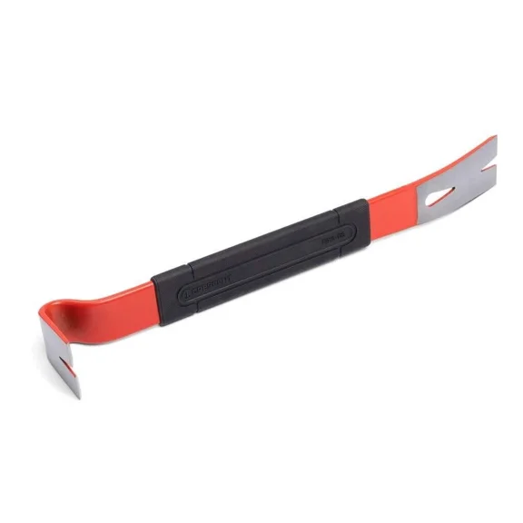 Crescent Pry Bar Precision Ground Edge Corrosion Resistant Grip Demolition Tool