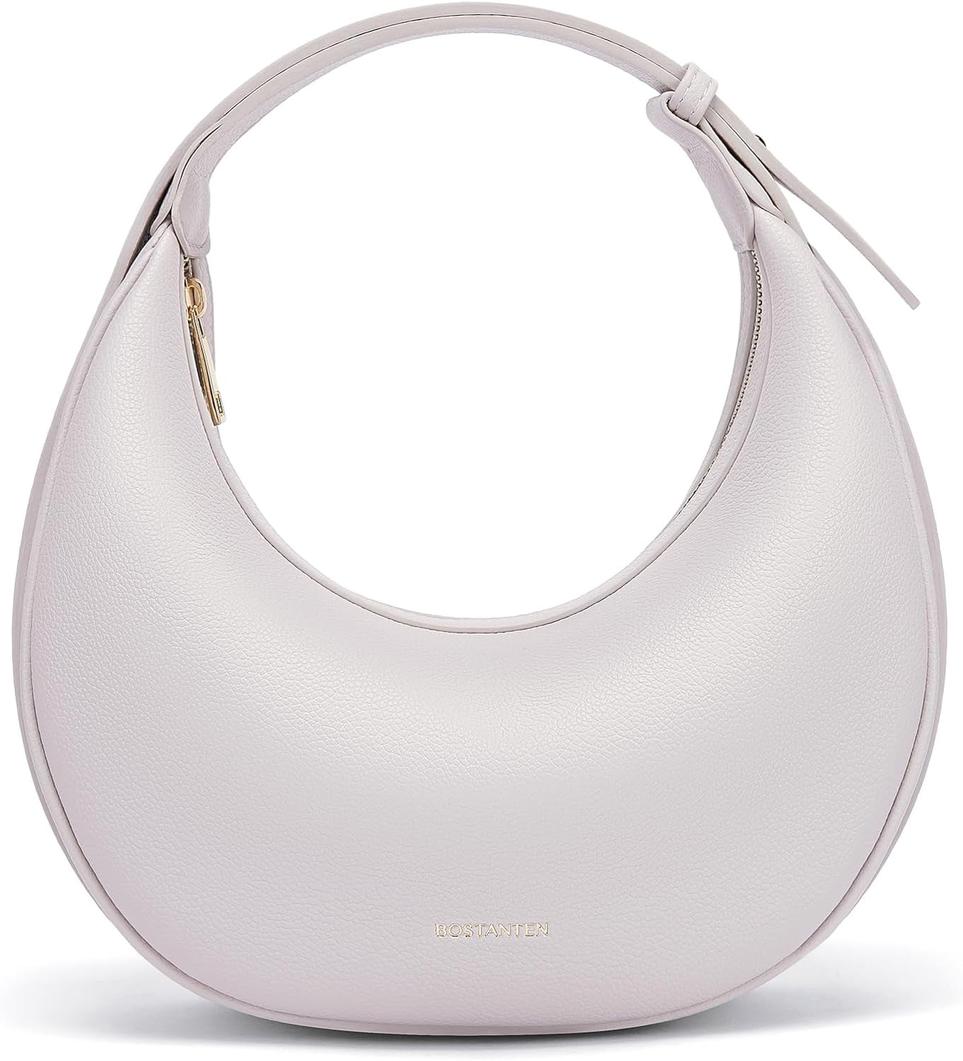 Crescent Shoulder Bag for Women Trendy Crossbody Hobo Purse Vegan Leather Clutch Handbag Adjustable Strap