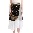 thumbnail image 1 of Crescent Sign Stunning Chiffon Beach Dress with Polyester Straps - Summer Dress for Beach Skirt Look, 1 of 6
