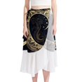 thumbnail image 1 of Crescent Sign Stylish Chiffon Women's Beach Dresses for a Fashionable Day by the Shore, 1 of 6