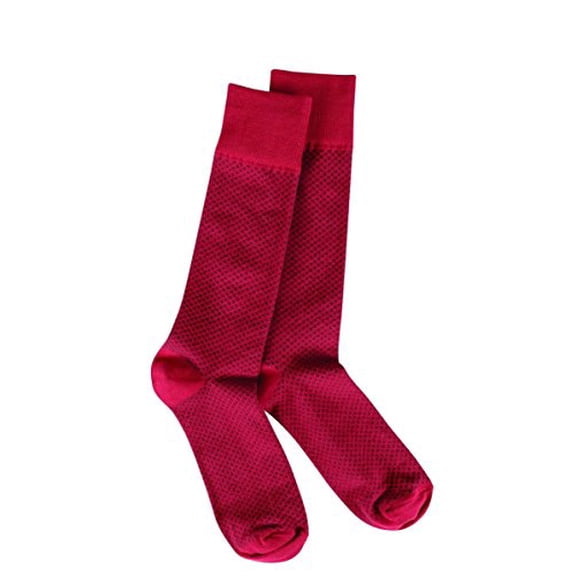 Crescent Sock Co Mens Crosstie Crew Socks (Diamond Chilli Pepper)