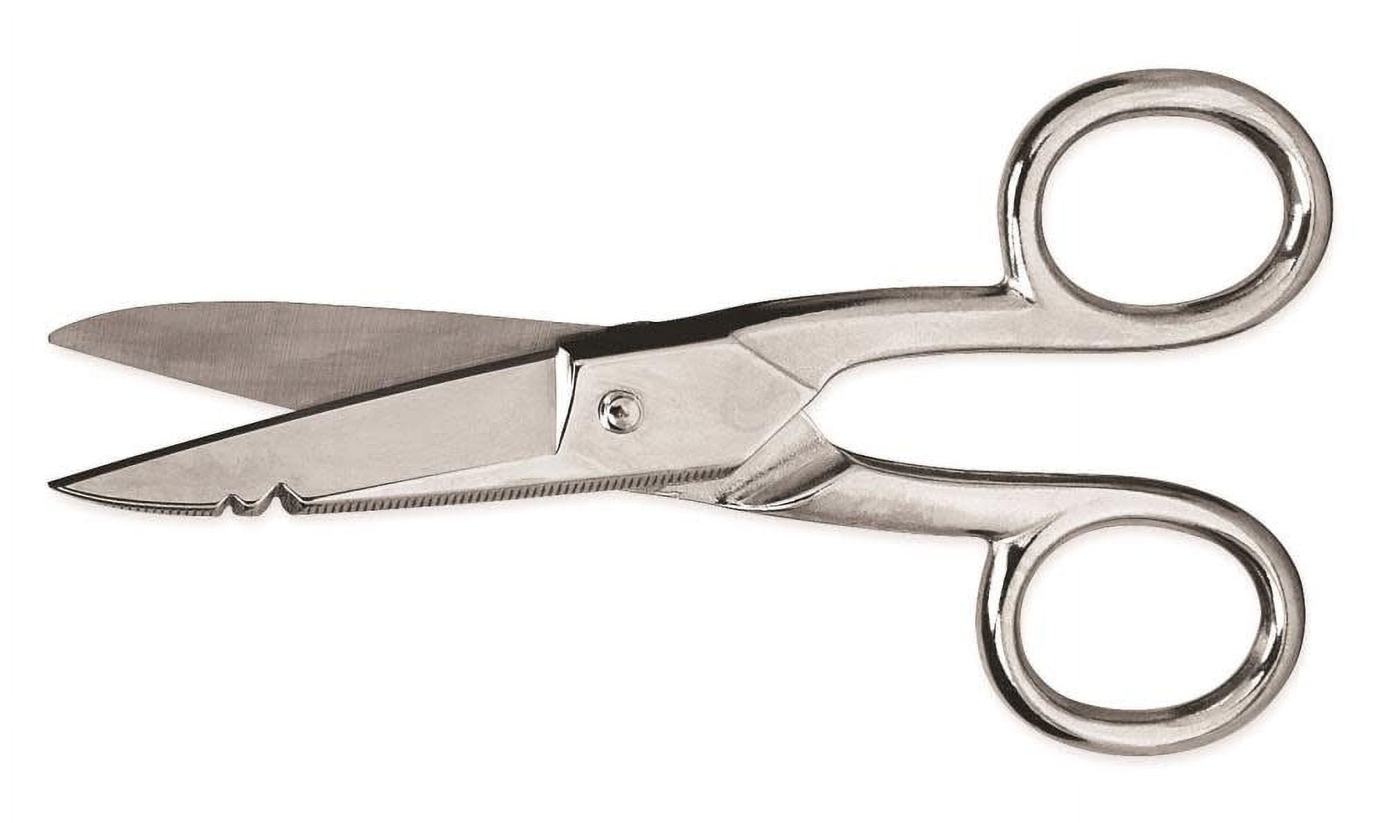 Crescent Wiss Electrician Scissors 5 In. With Serrations Along Entire Bottom Blade