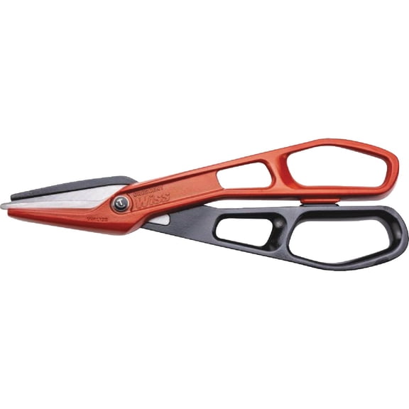 Crescent Wiss Lightweight Aluminum Tinner Snips - Durable Metal Cutter Tool with Torque Control & Adjustable Pivot Bolt - WAL13S - 12"