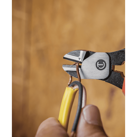 Crescent Z2 Diagonal Cutting Pliers - Single Pack Heavy-Duty Construction, Professional Use