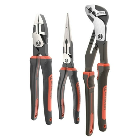 Crescent Z2, Mixed Dual Material Pliers 3 Pack