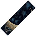 Crescent moon symbol Kitchen Rug: Rectangular 15.7