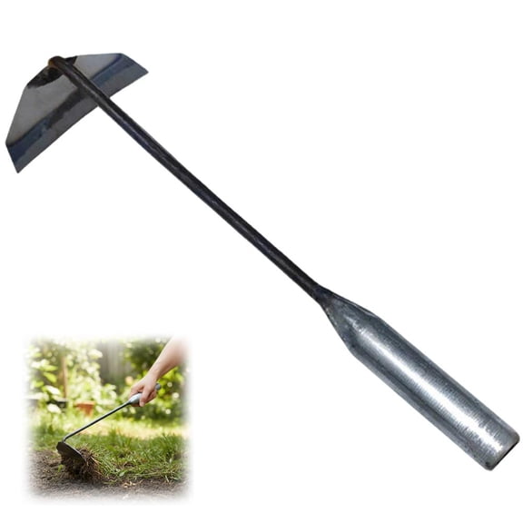 Crescent-shape Handheld Weeding Rake Durable Rust-Resistant Hand Hoe Weeding Digging Tool for Vegetable Gardens Planting
