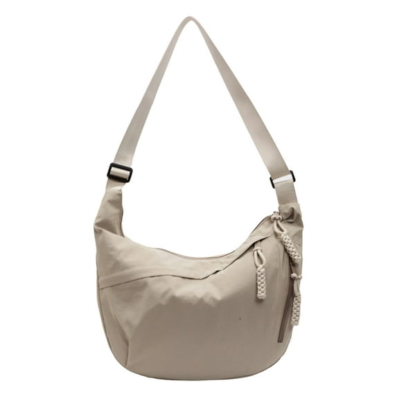 Crescents Bag Casual Shoulder Crossbody Bags with Adjustable Strap Multi Pocket Slings Bag Trendy Dumpling Bags Women