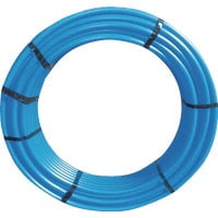 Cresline Plastic Pipe Co Inc Cresline CE Blue 250 CTS (SDR-9) Plastic Polyethylene Pipe - Pack of 8 Bulk Restock Pack