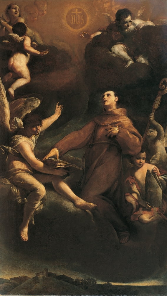 Crespi Giuseppe Maria Know As Spagnuolo (Or Spagnolo) Canvas Art - (18 x 24)