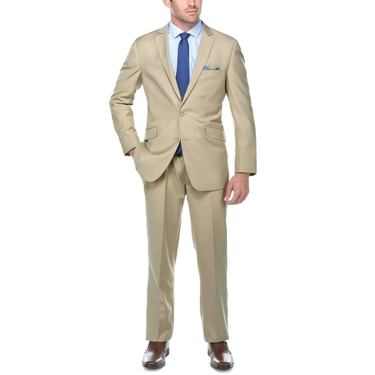 Tan slim fit clearance blazer