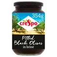 thumbnail image 1 of Crespo Pitted Black Olives 354g - delicious Spanish Olives, 1 of 1