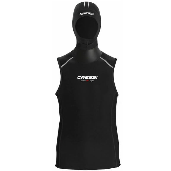 Cressi Base Layer 2.5/5mm Hood Vest for Men