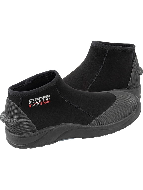 3mm Baleari MD PHS Low Boots - Black/Black, 9