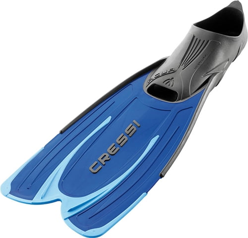Palmes Courtes Cressi Agua – Chausson Auto-ajustable, Palmage Puissant, Fabriquées En Italie