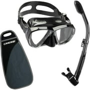 Cressi Big Eyes Mask/Dry Snorkel Package