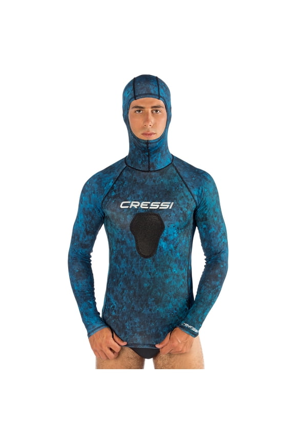 Blue Hunter Hooded Rashguard - EXCLUSIVE - Blue Hunter - Small