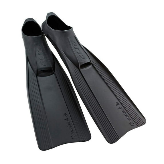 Cressi Clio Full Foot Fins - Black - 10-11 (45/46)