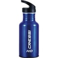 thumbnail image 1 of Cressi Cressi H20 500ml Aluminum Bottle Blue, 1 of 4