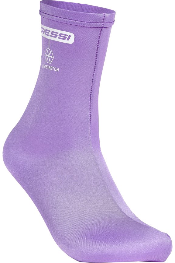 Elastic Water Socks Diving Socks, Lilac, L/XL