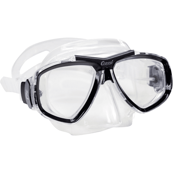 Cressi Focus Two Window Mask (Clear)