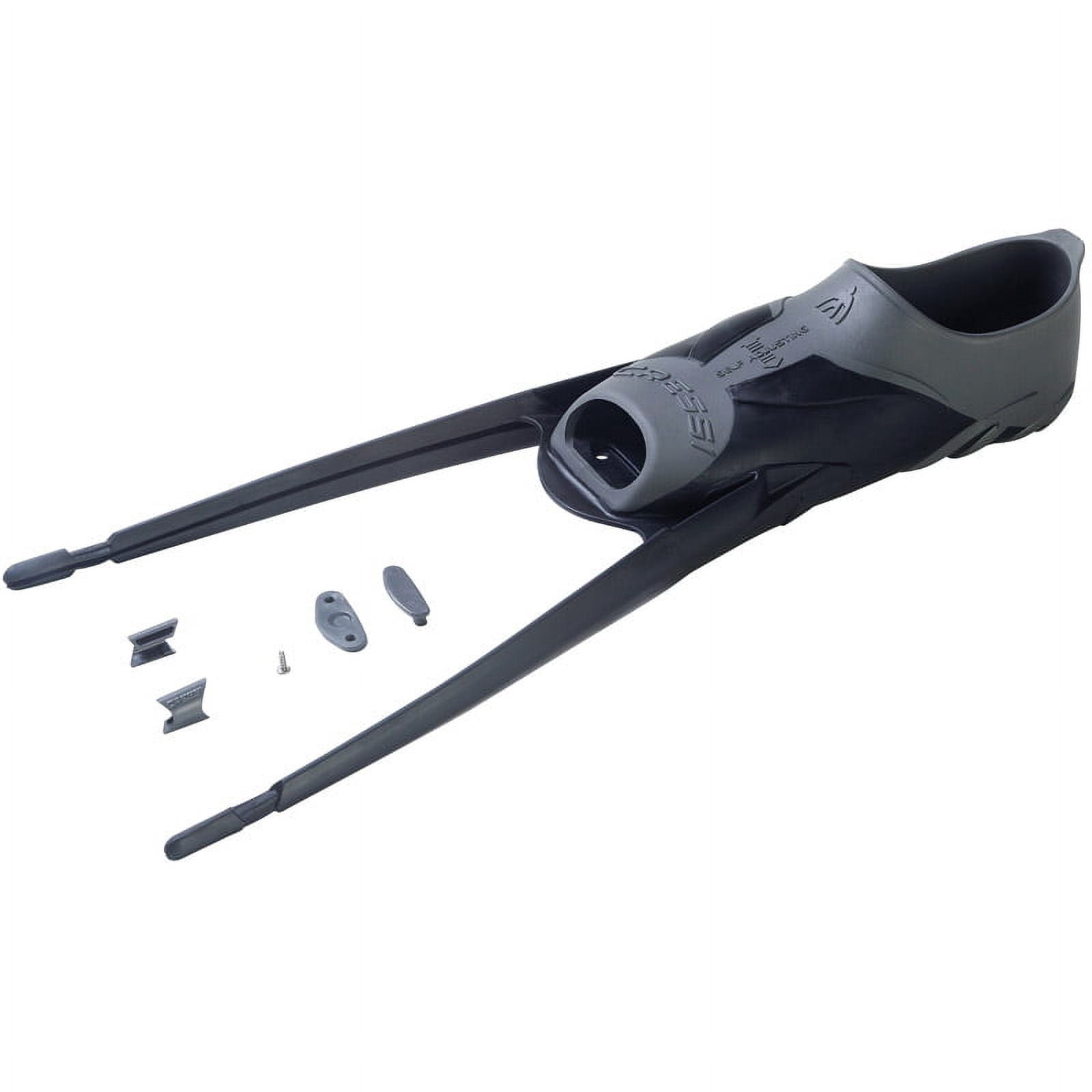 Cressi Gara Modular Foot Pocket Set - Black - 7-8