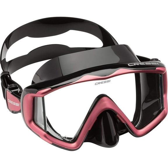 Cressi Liberty Triside Mask, All Black