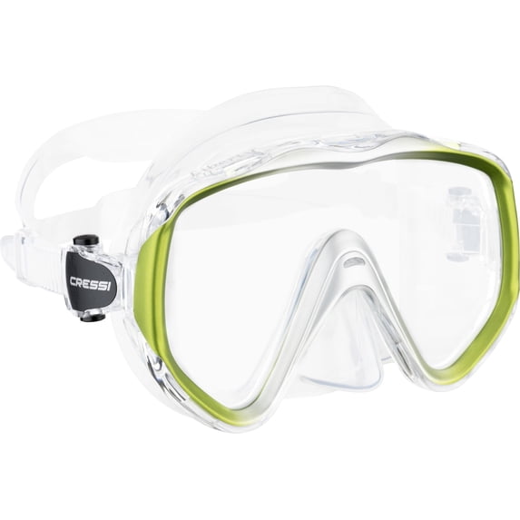 Cressi Liberty, Clear/Lime/Silver