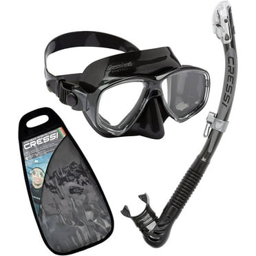 Cressi Pegaso and Iguana Dry Snorkeling Combo