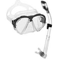 thumbnail image 1 of cressi matrix mask and dry snorkel combo (clear), 1 of 4