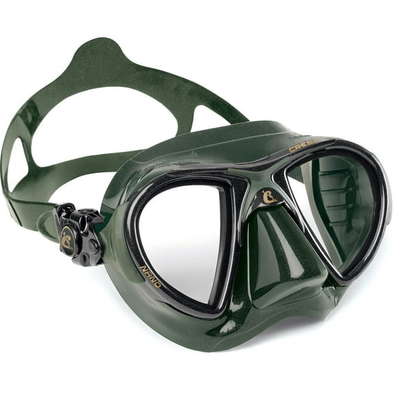 Cressi Nano Black Mask (Green)